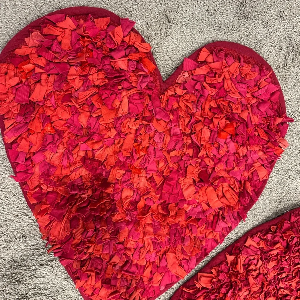 IKEA Red Heart-Shaped Door Mats